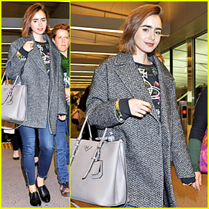 Lily Collins Begins the Day in Los Angeles & Ends It in Tokyo
