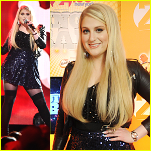 Meghan Trainor Gets Us 'Movin' at iHeartRadio's Jingle Ball In New York City