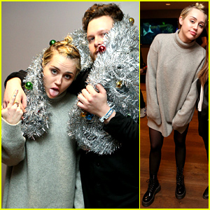 Miley Cyrus & Her Boyfriend Patrick Schwarzenegger Were Seen 'Constantly' Kissing This Weekend!