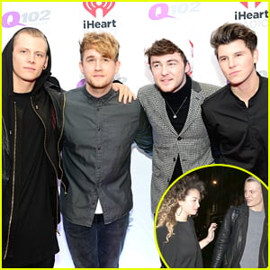 Rixton Hit Up Q102's Jingle Ball After Lewis Morgan Hangs With Ella Eyre in London
