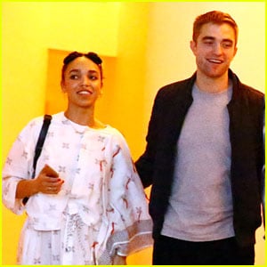 Robert Pattinson & FKA twigs Look So Happy Attending an Event Together!