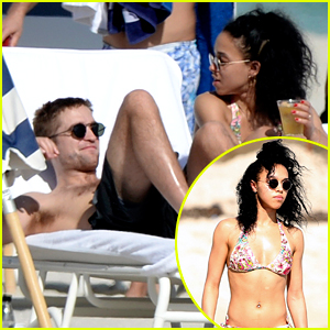 Robert Pattinson & FKA twigs Show Off Hot Beach Bodies in Miami!