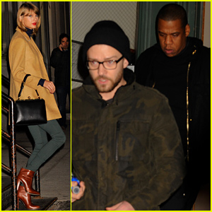 Taylor Swift Spends Even More Time with Jay Z & Justin Timberlake!