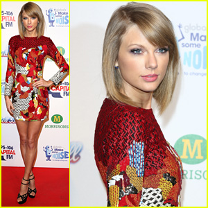 Taylor Swift Breaks Out the Mini Dress for London's Jingle Ball 2014!