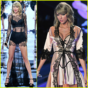 Taylor Swift Rocks Two Sexy Outfits During Victoria's Secret Fashion Show