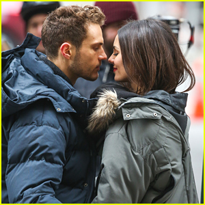 Victoria Justice & Ryan Cooper Almost Kiss on 'Eye Candy' Set