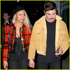 Zac Efron & Sami Miro Let Everyone Know They Are Hot Couple at Lakers Game