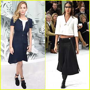 Dylan Penn & Joan Smalls Hit Spotlight For Paris Fashion Week