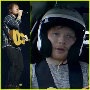 Watch Ed Sheeran Race a Car on BBC's 'Top Gear'!