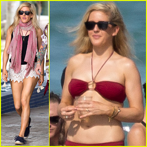 Ellie Goulding Sports Tiny Bikini During Stateside Vacation with Dougie Poynter