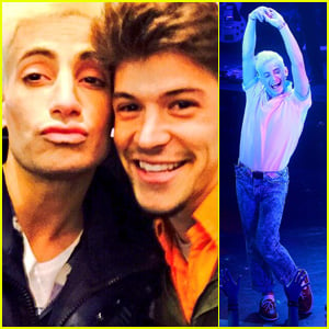 Frankie Grande & 'Big Brother' BFF Zach Rance Reunite Before 'Rock of Ages' Closes on Broadway