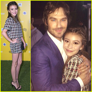 G Hannelius Met Ian Somerhalder at World Dog Awards - See The Cute Pic!