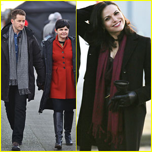 Ginnifer Goodwin & Josh Dallas Are One Cute Couple on 'Once Upon a Time' Set