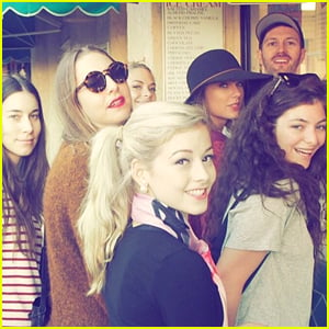 Gracie Gold Hangs With Taylor Swift & Lorde on Catalina Island