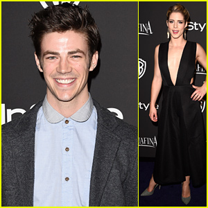 'The Flash' & 'Arrow' Stars Take Over the Golden Globes 2015 After Parties!
