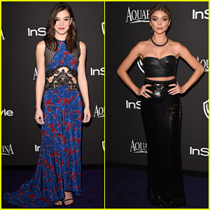 Hailee Steinfeld & Sarah Hyland Get Ready For Fun at the InStyle Golden Globes 2015 After Party!