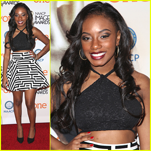 Imani Hakim Steps Out For NAACP Image Awards Luncheon