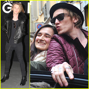 Jamie Campbell Bower Gets Mobbed In Milan After Booking 'Bend It Like Beckham' Musical