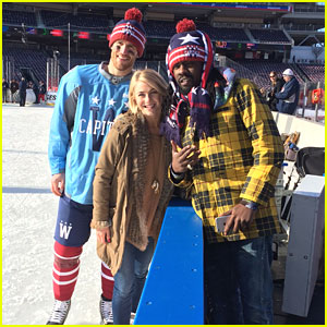 Julianne Hough Gets So Pumped for Boyfriend Brooks Laich's Big Win with the Capitals!