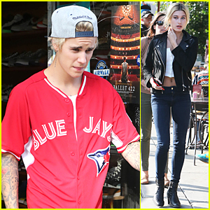 Justin Bieber & Hailey Baldwin Continue to Hang Out During Lunch