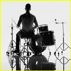 Justin Bieber Plays Drums Shirtless in New 'Calvin Klein' Ad - Watch Now!