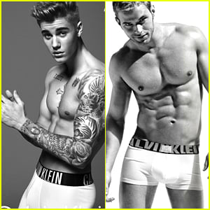 Justin Bieber vs. Kellan Lutz - Who Is the Hottest Calvin Klein Model?!