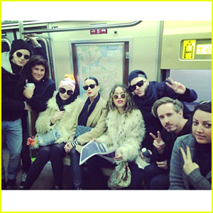Katy Perry Takes the NYC Subway to Party with Rita Ora on NYE