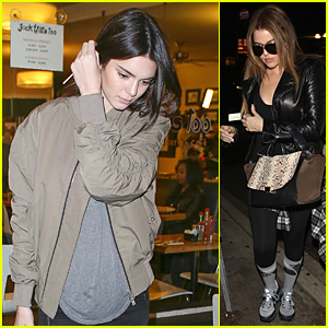 Kendall Jenner & Khloe Kardashian's Dinner Gets Caught on Camera For 'Keeping Up With the Kardashians'