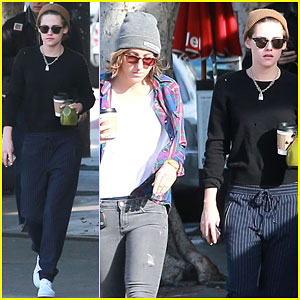 Kristen Stewart Starts Her Morning With Alicia Cargile & Coffee!