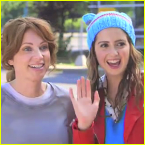 Laura Marano & Leigh-Allyn Baker Show Off Fab Hair During 'Bad Hair Day' Promos - Watch here!
