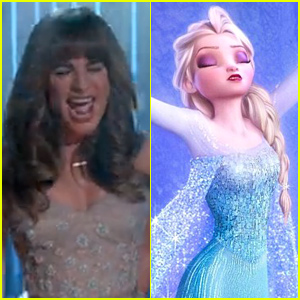 Lea Michele Sings 'Let It Go' From 'Glee' - WATCH NOW!
