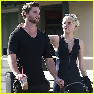 Miley Cyrus Gets Cute with Patrick Schwarzenegger After Lunch