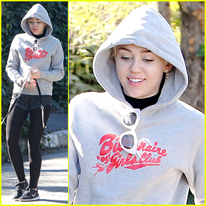 Miley Cyrus Starts Her Day Off With Fairy Tales!