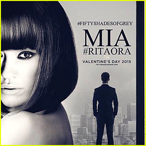 Rita Ora Looks Fierce & Hot New 'Fifty Shades of Grey' Character Poster