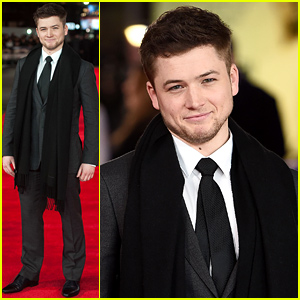 Taron Egerton Gets All Suited Up for 'Testament of Youth' Premiere!