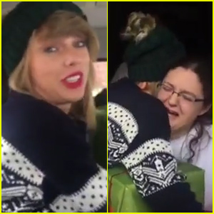 Taylor Swift Surprises Her Biggest Fans with Christmas Gifts in This New Video!