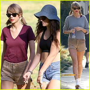 Taylor Swift & Lorde Take In Nature Together During L.A. Hike