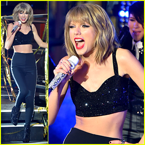 Taylor Swift Performs on New Year's Eve in Times Square - WATCH NOW!