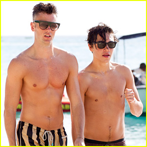 Union J Shows Off Hot Shirtless Bodies on Barbados Beach