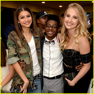 Zendaya Parties with Her 'K.C. Undercover' Co-Stars at the Premiere Party!