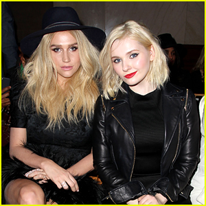 Abigail Breslin Sits Front Row with Kesha at Zac Posen Show