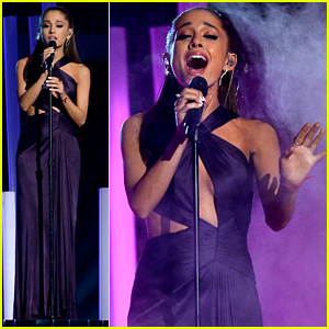 Ariana Grande Sings 'Just a Little Bit of Your Heart' at Grammys 2015 - Watch Now!