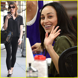 Ashley Greene Spends Her Day Off Getting Pampered With Cara Santana!