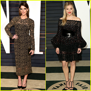 Ashley Greene & Chloe Moretz Glam Up for Vanity Fair Oscar Party 2015!