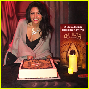 Bianca Santos Cuts Into 'Ouija' Cake At DVD Event (Exclusive Pics!)