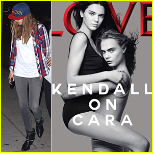 Cara Delevingne & Kendall Jenner Spread 'Love' on New Magazine Cover