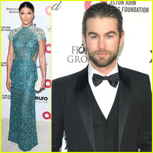 Chace Crawford & Jessica Szohr Turn Post-Oscars Party into a 'Gossip Girl' Reunion!