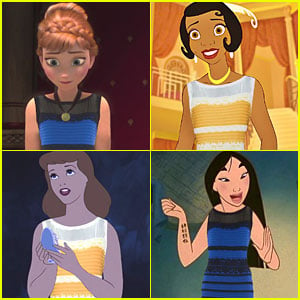 Cinderella, Anna, Tiana, & More Disney Princesses Wear The Dress