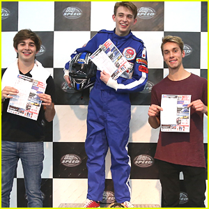 Dylan Riley Snyder Celebrates His 18th Birthday With Nintendo & K1 Speedway - See The Pics!