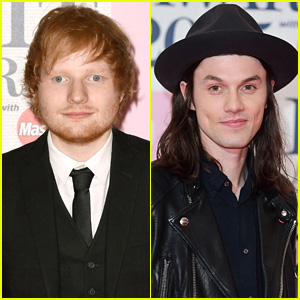 Ed Sheeran & James Bay Among First to Arrive at BRIT Awards 2015